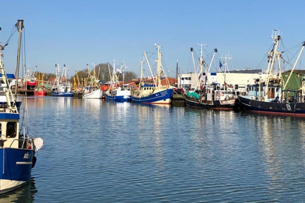 Nordseeglueck In Buesum Nahe Familienlagune Εξωτερικό φωτογραφία